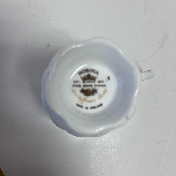 royal vale colclough yellow bone china teacup Single Teacup Royal Vale Ridgway - Picture 5 of 6